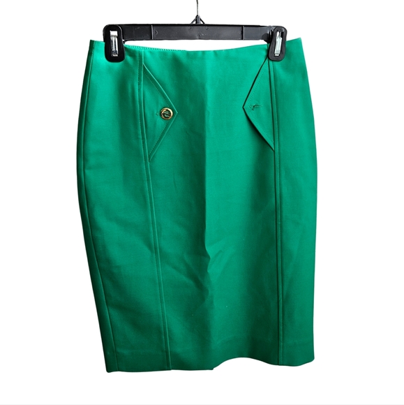 Sandra Angelozzi - Green suit skirt - us size 2 - Picture 1 of 2